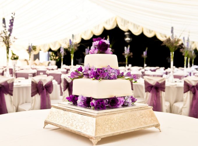 Wallpaper wedding cake, flowers, 4k, Food 978722110